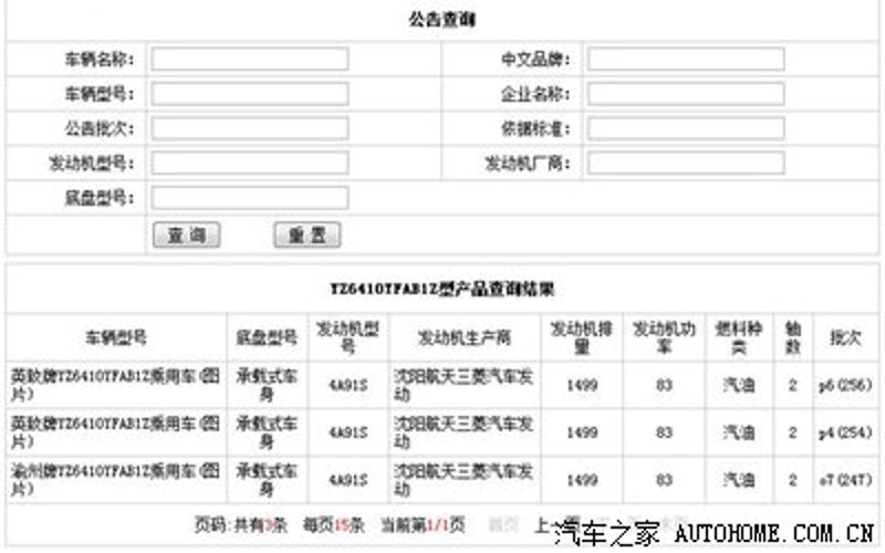 工信部汽车公告引领行业新风向